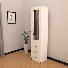 Compact Small 1-Door Wardrobe