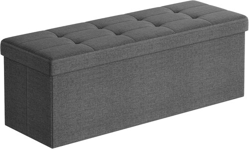 Storage ottoman bench 110cm - storage,