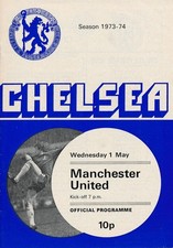 CHELSEA v Manchester United (Eddie McCreadie Testimonial) 1973/1974