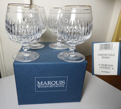 Waterford crystal hanover gold - waterford,