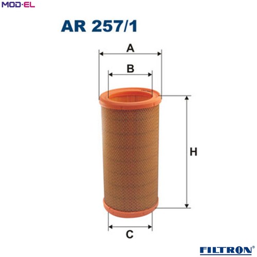 Air filter 257 for - filter,