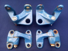 Full Set Land Rover Series Military 2, 2a & FC 2b Mirror Mount Front Door Hinges