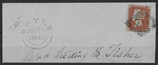 GB 1845 Irish Usage Piece with