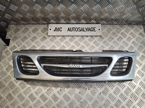 Saab front grill chrome - front,