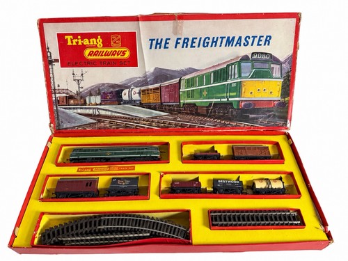 Vintage boxed tri ang - boxed, railways