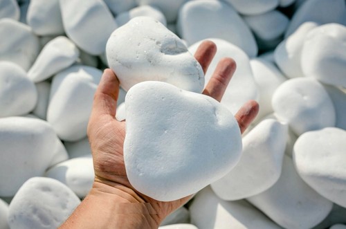 Decorative marble extra white - marble,