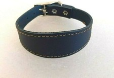NAVY BLUE LEATHER ITALIAN GH