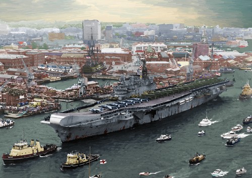 Hms hermes hand - hms,