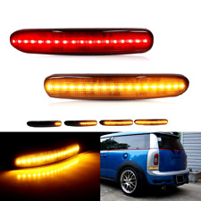 MINI R55 Clubman Smoked Rear Bumper Reflector Tail Brake Lights - Cooper S JCW