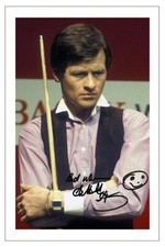 Alex higgins signed autograph - alex,