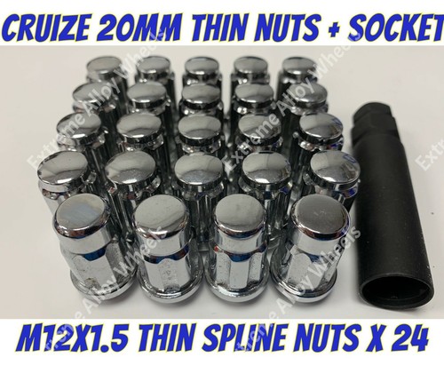 Alloy wheel nuts spline 24 - alloy,
