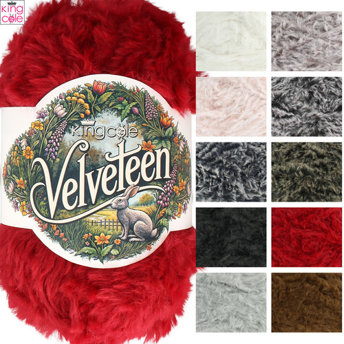 King cole velveteen - cole, 100g