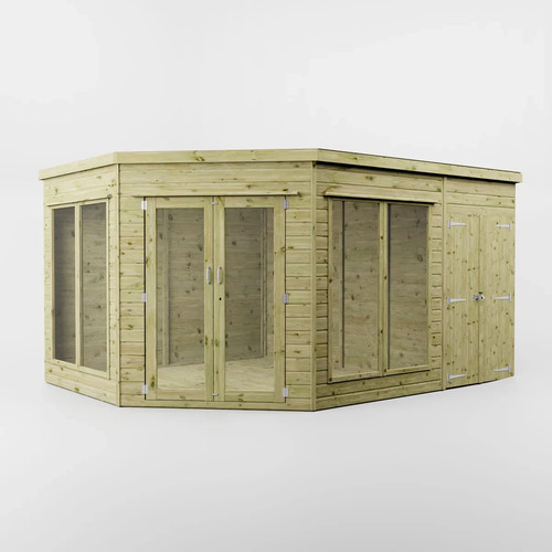 9ft 13ft wooden corner - wooden,