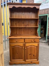 Small Pine country farmhouse pine Welsh DRESSER cupboard storage FUSION F&B