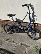 Vintage 1988 Dahon Classic III Folding Bike – 3-Speed Sturmey Archer (Blue)