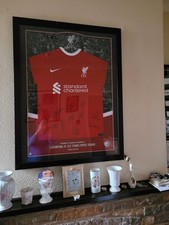 Liverpool Fc 23/24 Limited Edition Signed Shirt In Frame. Number 31 Of 200.