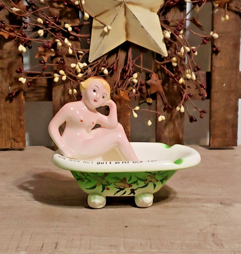 Vintage rare risque ashtray - risque,