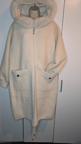 Italian long alpaca - coat, with