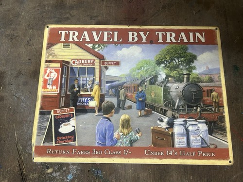 Old looking garden railway - old,