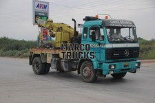 Truck Photo Mercedes-Benz 2628 6x4 Crane Truck Greece Turquoise????? ?? #e8wm