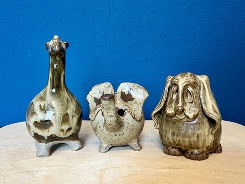 Set cooper pottery animal - cooper,