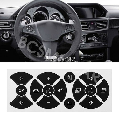 Steering wheel button worn - wheel,