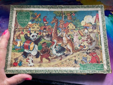 Victory Vintage Wooden Jigsaw Animals Band 9" x 6", J.Hayter & Co, Bournmouth.