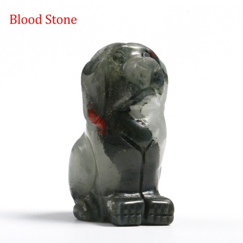 Hand carved dog statue - hand,