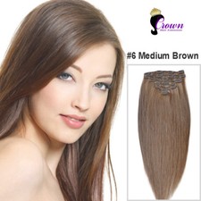 16"-26" Full Head Clip in Remy