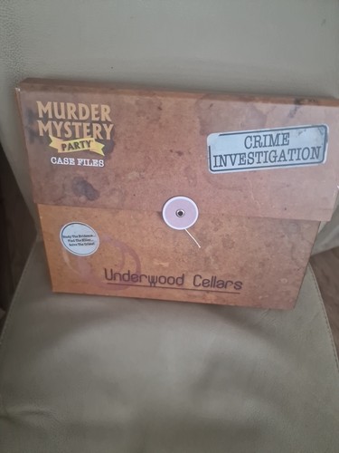 Murder mystery party case - mystery,