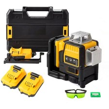 360 LASER LEVEL SET WITH 2 BATTERY  CHARGER COMPATIBLE REPLACE WITH