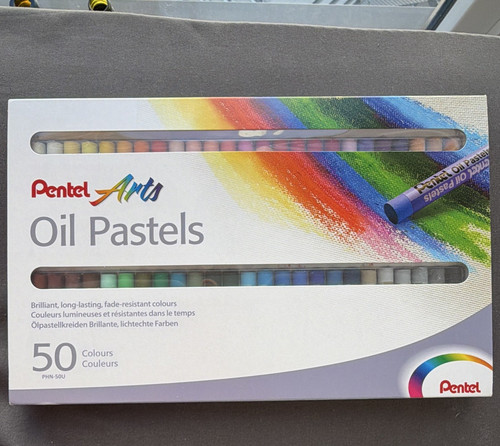 Pentel arts oil pastels set - arts,