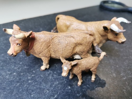 Safari ltd jersey bull cow - cow, &