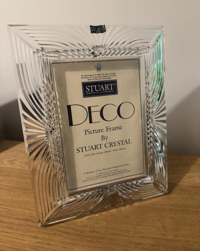Stuart crystal deco - crystal, large