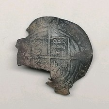 Silver Half Groat Of Elizabeth