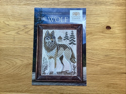 The wolf cross stitch - wolf,