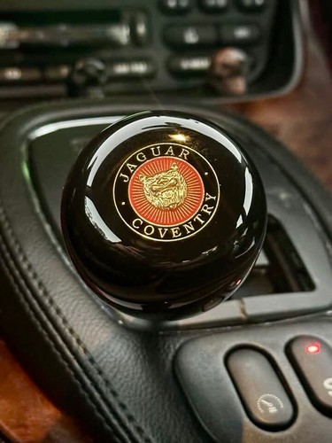 Jaguar black wood gear shift - jaguar,
