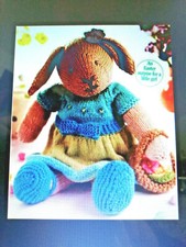 Bunny Rabbit with dress toy knitting pattern/Easter bunny 