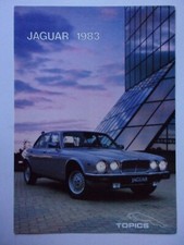JAGUAR DAIMLER orig 1983 UK Mkt Range Improvements Brochure  Vanden Plas XJS etc