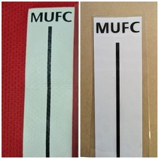 Manchester United 2007-2009 Home Shirt Replacement Strips