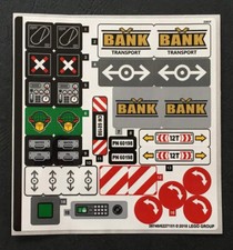 LEGO Sticker Sheet For City