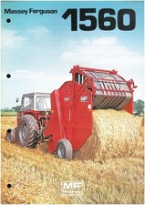 Massey Ferguson Baler MF1560 Brochure - MF 1560