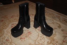 Chunky Black Platform Boots