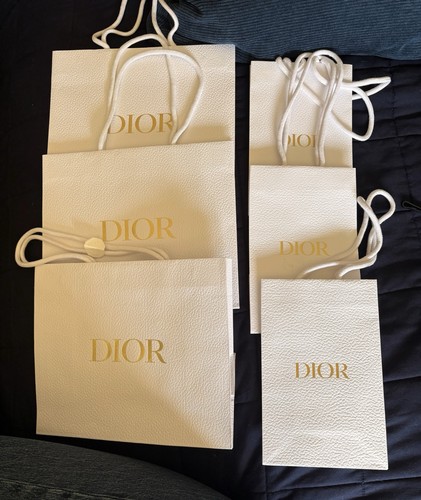 Dior paper gift bags - gift, x6