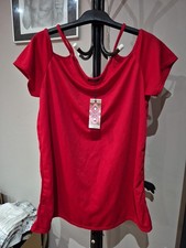 BNWT New Ladies Red Cold