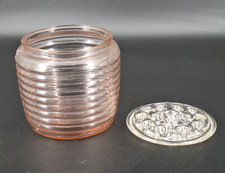 Vtg Pink Depression Glass