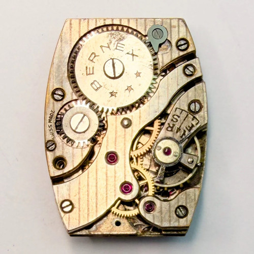 Bernex tonneau watch movement - tonneau,