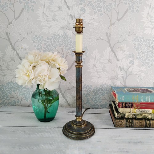 Vtg verdigris column - m&s,