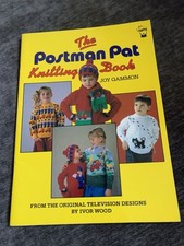 The Postman Pat Knitting Book Joy Gammon Patterns Include Jumpers Dressing Gown