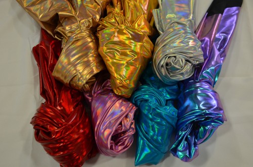Hologram foil spandex lame - spandex,